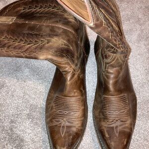 Dan Post Leather cowboy boots